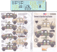 Humvees in Operation Iraqi Freedom