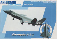 Chengdu J-20 - Fifth-generation stealth fighter prototype