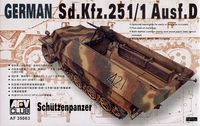 Sd.Kfz. 2511 Ausf.D Shutzenpanzer Model Tanks AFV Club