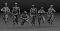 German Paratroopers 1944 (6 Figures) - Image 1