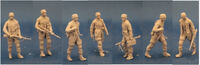 German WWII Fallschirmjager With Dropcontainer (7 Figures) - Image 1
