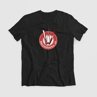 Czarny T-Shirt z logiem mojehobby.pl - rozmiar S