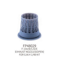 F-15 A/B/C/D/E - ExhaustNozzle Open (1 piece) - engine F100-PW-220/229 (for Great Wall Hobby Kits) - Image 1