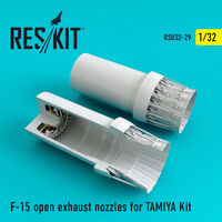 F-15 open exhaust nozzles for TAMIYA Kit