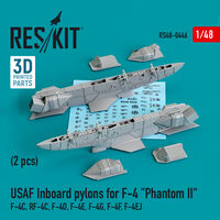 USAF Inboard Pylons For F-4 "Phantom II" (2 pcs) (F-4С, RF-4С, F-4D, F-4Е, F-4G, F-4F, F-4EJ) - Image 1