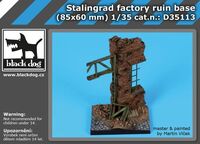 Stalingrad factory ruin base (85x60 mm)