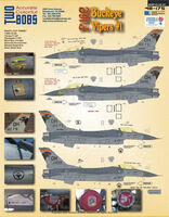 Lockheed Martin F-16 C - Buckeye Vipers Part 1 (2 schemes)