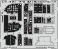 EKA-3 Skywarrior interior TRUMPETER 02872