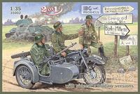 BMW R12 with sidecar Military - 2 in 1