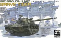 ROC ARMY CM-11 Brave Tiger (based on hull parts from AFV Club M60 kits with new M48 turret)